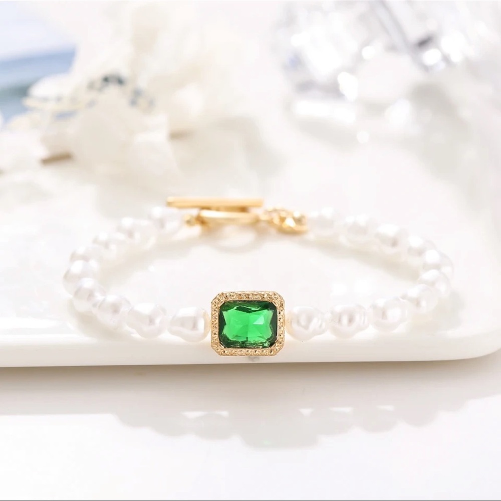 4pcs for $20 in my store‼️ cross-border new pearl bracelet creative